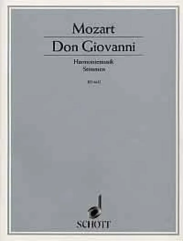 Wolfgang Amadeus Mozart Don Giovanni KV 527 Bläserensemble
