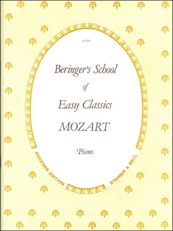 Wolfgang Amadeus Mozart Easy Classics Klavier Solo