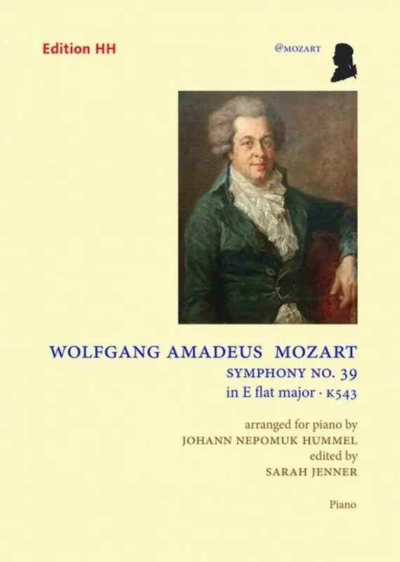 Wolfgang Amadeus Mozart Symphony No. 39 in E flat major KV543 (Arr. Johann Nepomuk Hummel) Klavier Solo