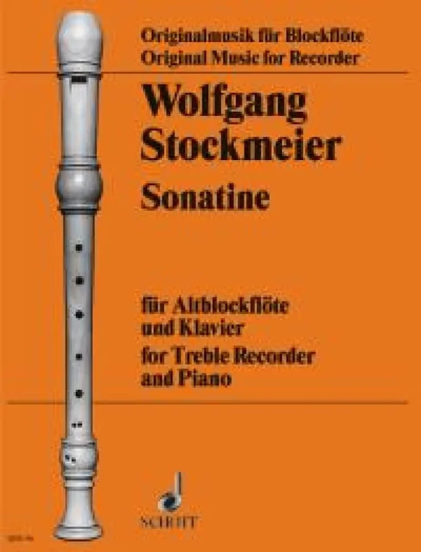 Wolfgang Stockmeier Sonatine (1963) Altblockflöte mit Begleitung