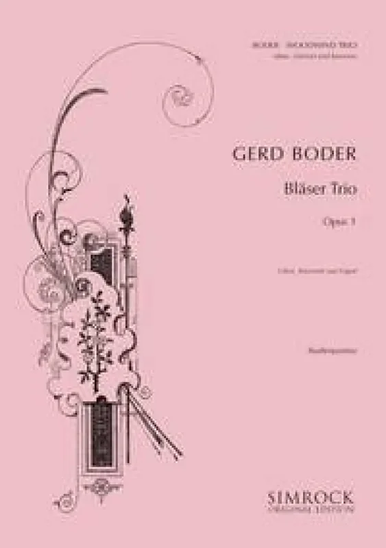 Woodwind Trio op. 1 Holzbläserensemble