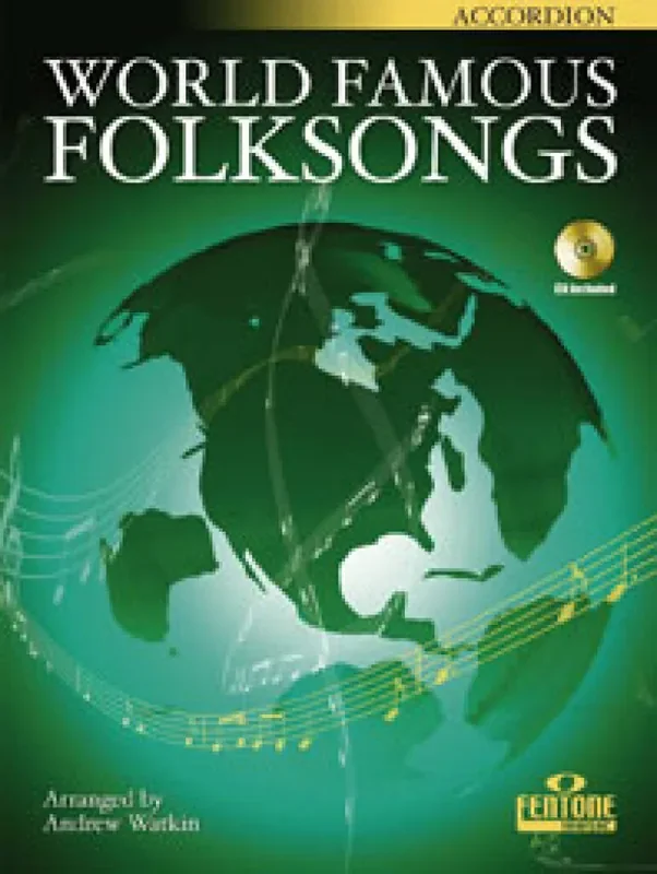 World Famous Folksongs Akkordeon Solo