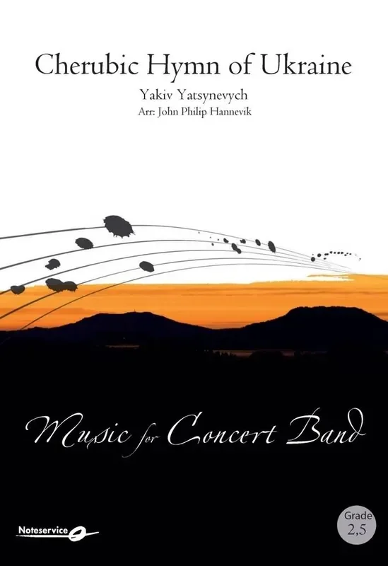 Yakiv Yatsynevych Cherubic Hymn of Ukraine (Arr. John Philip Hannevik) Blasorchester