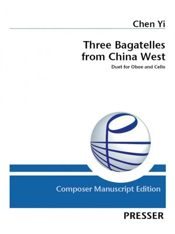 Yi Chen Three Bagatelles from China West Oboe mit Begleitung