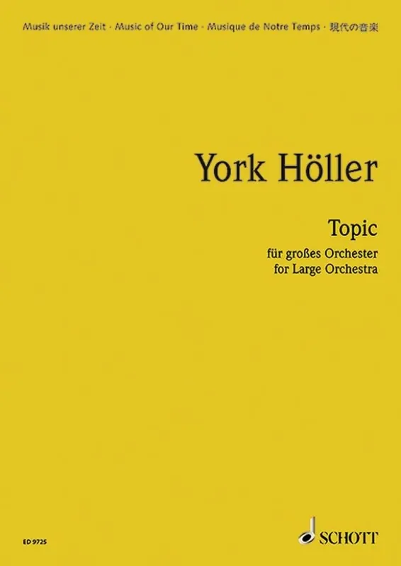 York Hoeller Topic Orchester