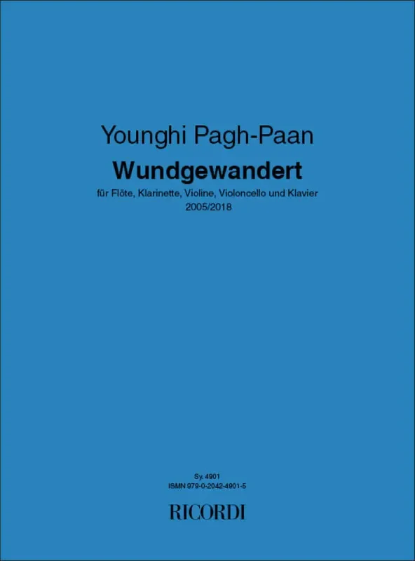 Younghi Pagh-Paan Wundgewandert Kammerensemble
