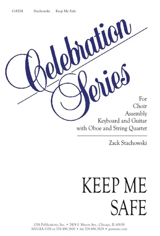 Zack Stachowski Keep Me Safe – Instrument parts Gemischter Chor mit Begleitung