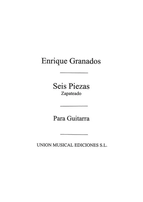 Zapateado No.6 Ss Pzas Sobre Cantos Gitarre Solo