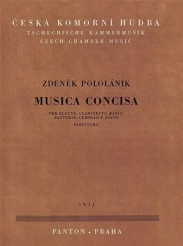 Zdenek Pololanik Musica Concisa Kammerensemble