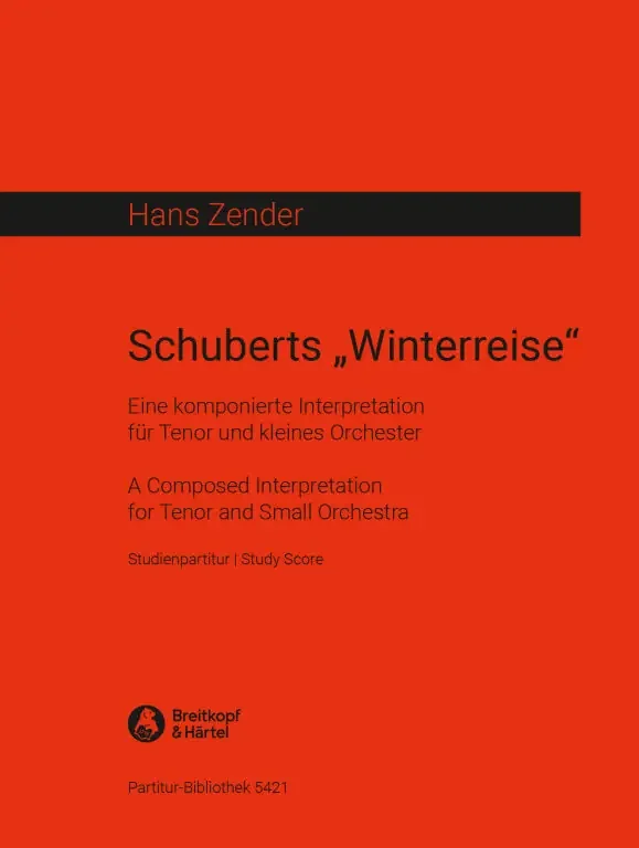 Zender, Hans Schubert’s „Winter Journey”