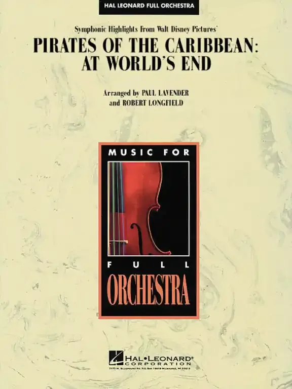 Zimmer, Hans Symphonic Highlights From Pirates Of The Caribbean At World‘s End Full Score